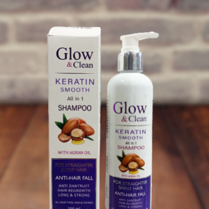 Glow And Clean Keratin Shampoo - All In 1 Keratin Smooth Shampoo